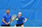 Men's Tennis vs Stonehill  Wheaton College Men's Tennis vs Stonehill College. - Photo by: KEITH NORDSTROM : Wheaton, Tennis